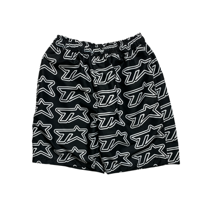 TVSTAR SHORT - BLACK/WHITE