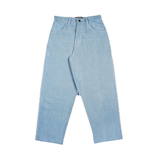 PINK LOVE DENIM PANT - LIGHT BLUE