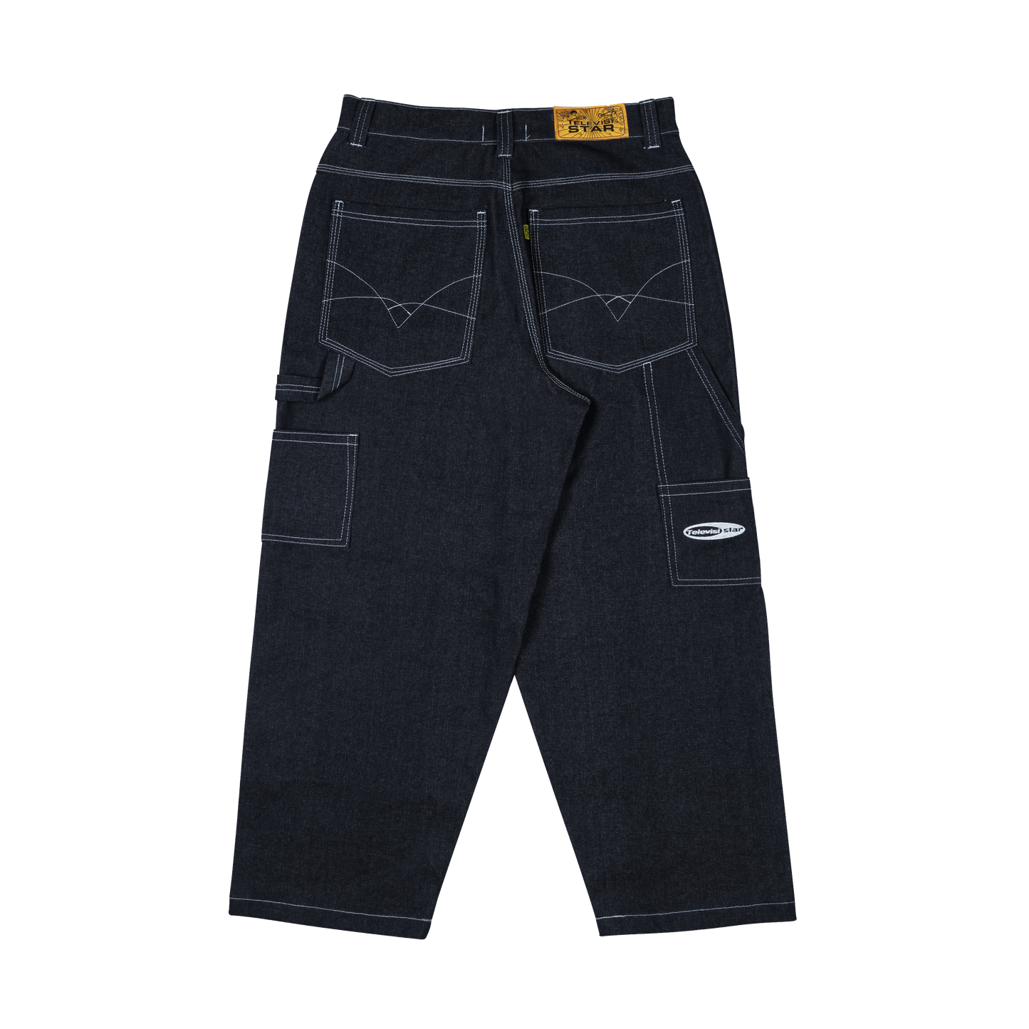 TOVAL DENIM CARPENTER PANT - BLACK