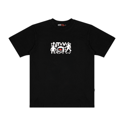 TVSTAR x SEX PROGRAM TEE - BLACK