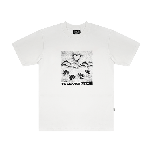 LOVE VALLEY TEE - WHITE