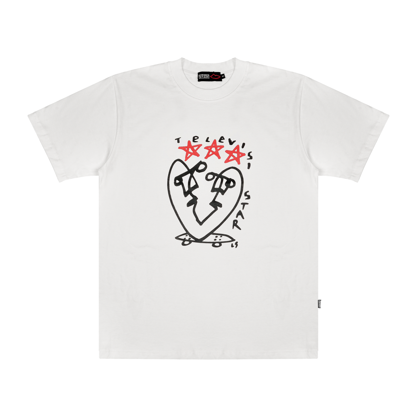 TVSTAR x SEX TWIN RIDE TEE - WHITE