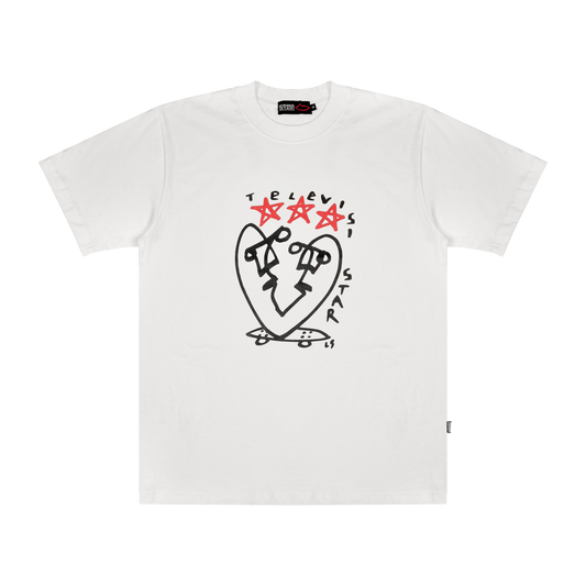 TVSTAR x SEX TWIN RIDE TEE - WHITE