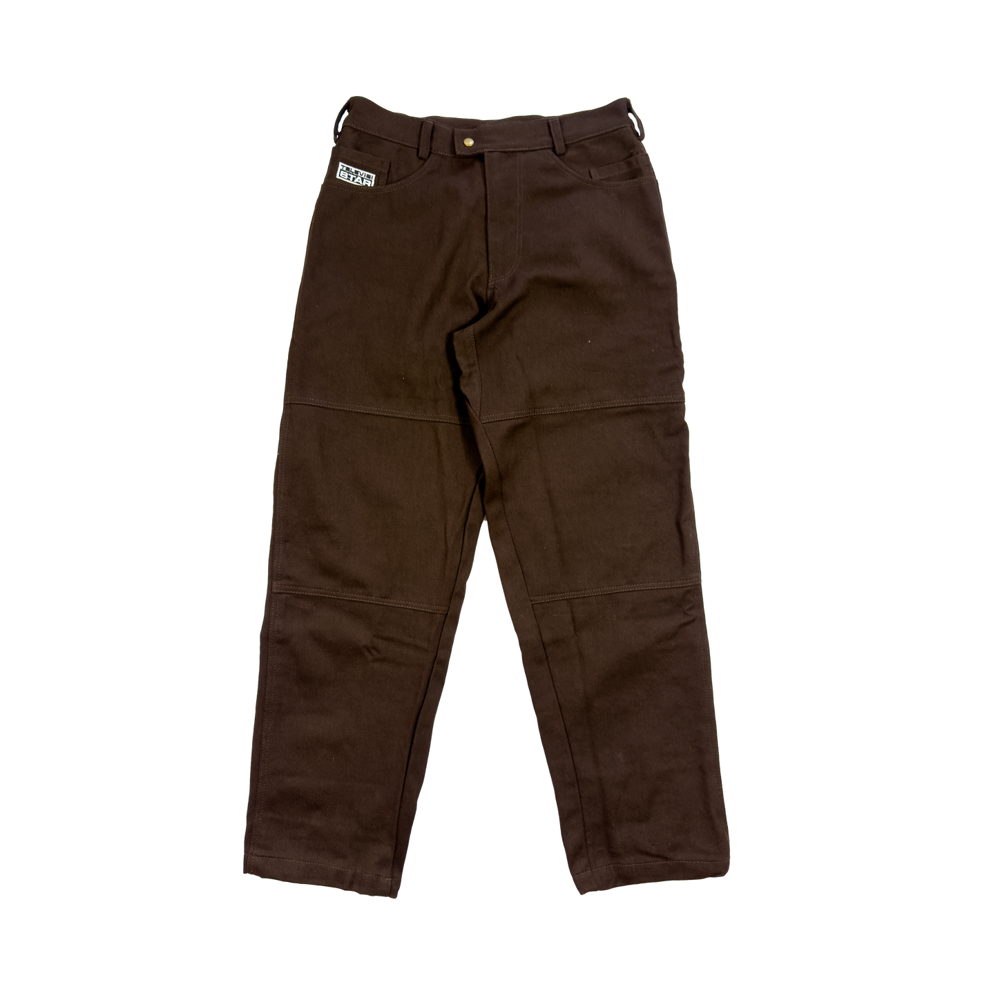 TVSTAR x ANDY ANDERSON DENIM PANT - BROWN