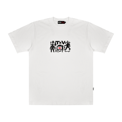 TVSTAR x SEX PROGRAM TEE - WHITE