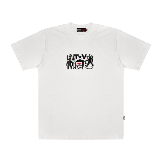 TVSTAR x SEX PROGRAM TEE - WHITE