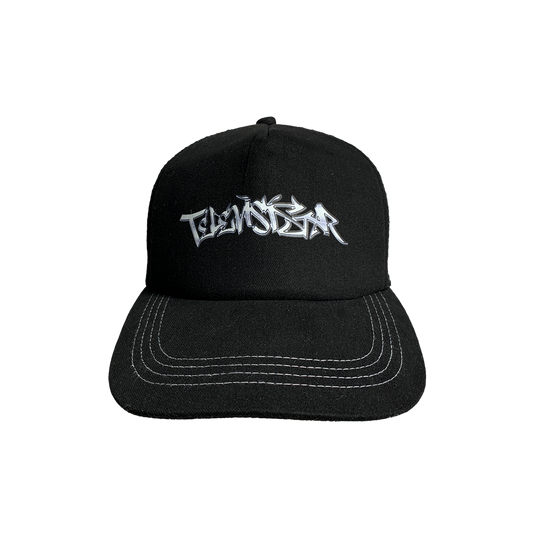 CHROME TAGG TRUCKER HAT - BLACK