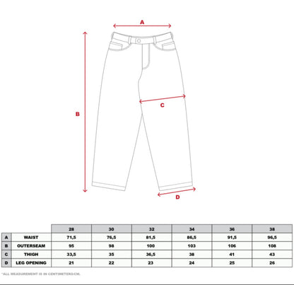 TOVAL DENIM CARPENTER PANT - BLACK