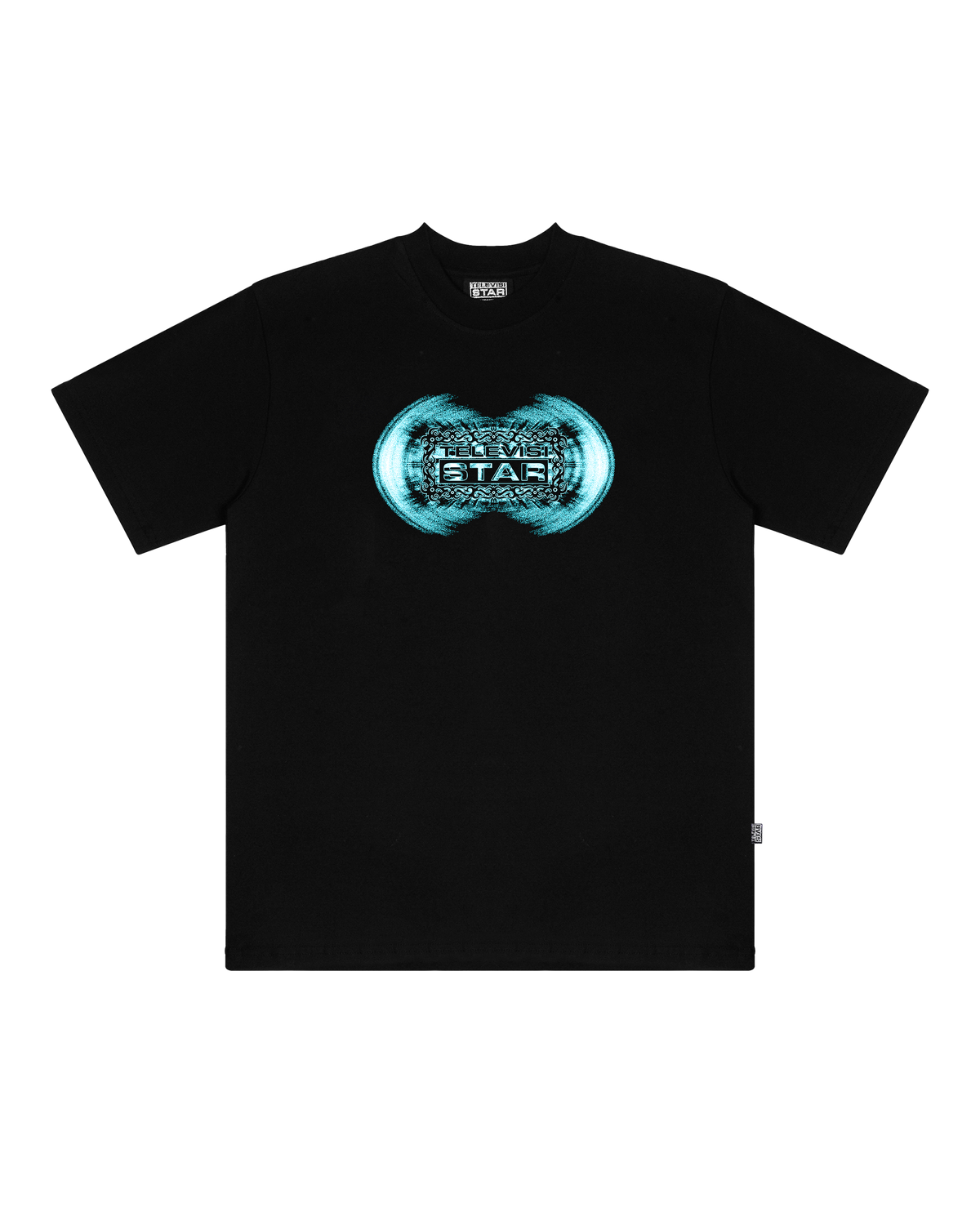 TRIBE LOGO BOX TEE - BLACK