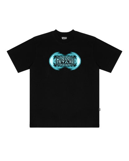 TRIBE LOGO BOX TEE - BLACK