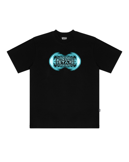 TRIBE LOGO BOX TEE - BLACK