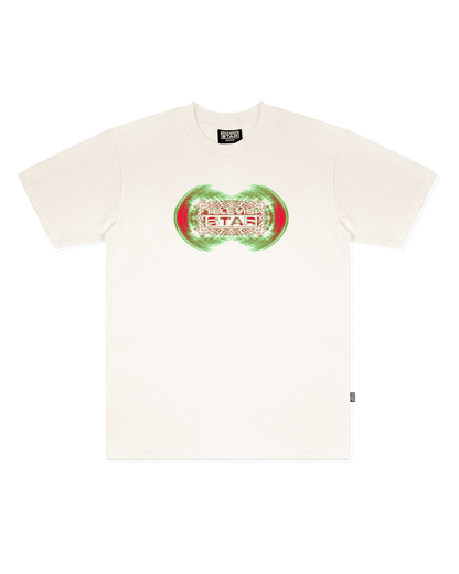TRIBE LOGO BOX TEE - WHITE