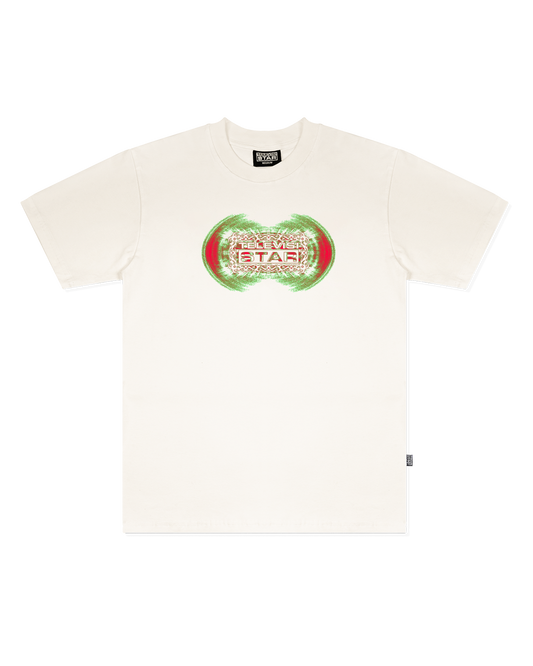 TRIBE LOGO BOX TEE - WHITE