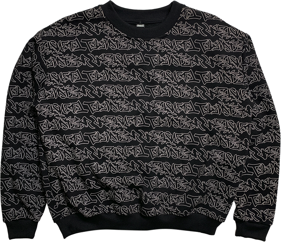 TAGG CREWNECK - BLACK