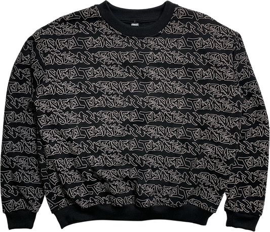 TAGG CREWNECK - BLACK