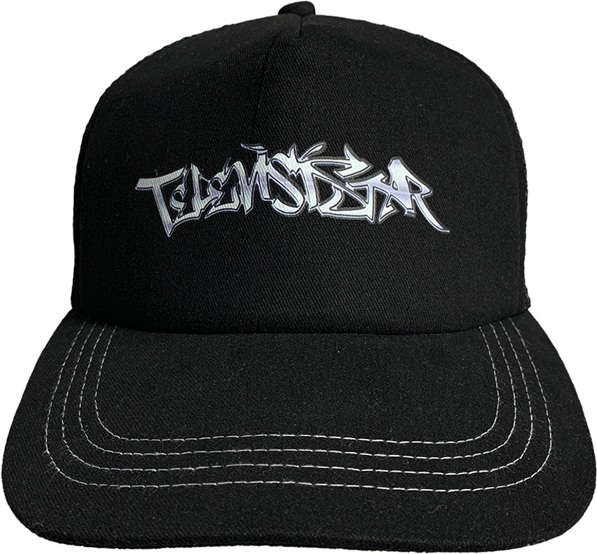 CHROME TAGG TRUCKER HAT - BLACK