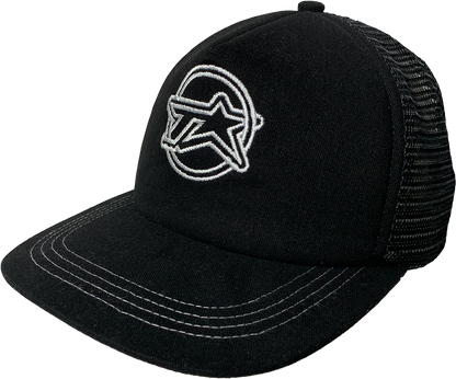 TVSTAR TRUCKER HAT - BLACK