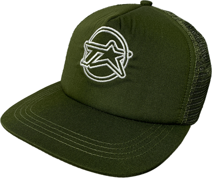 TVSTAR TRUCKER HAT - OLIVE