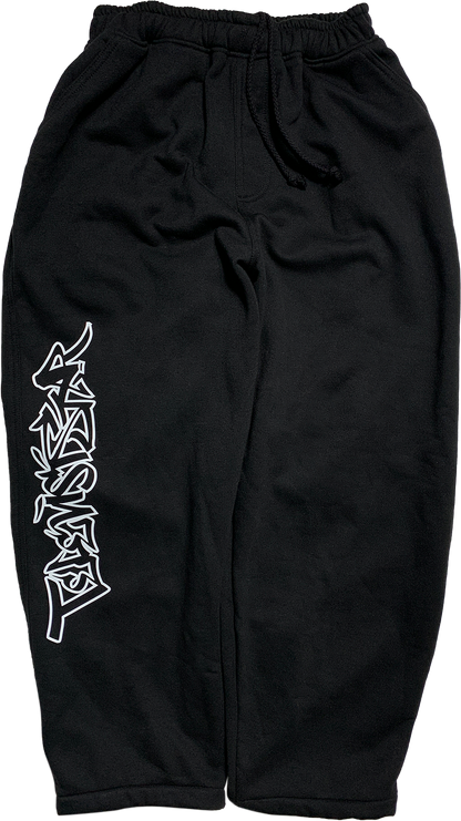 TAGG SWEAT PANT - BLACK