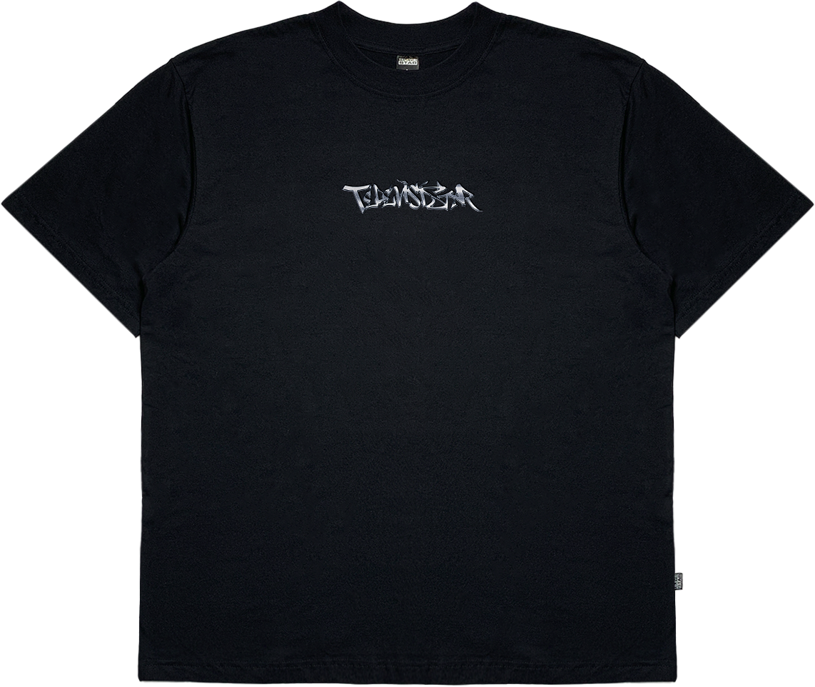 CHROME TAGG TEE - BLACK