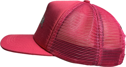 CHROME TAGG TRUCKER HAT - PINK