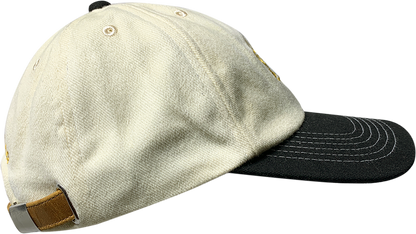 POLO HAT - BEIGE/BLACK