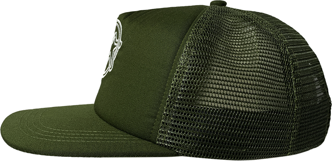 TVSTAR TRUCKER HAT - OLIVE