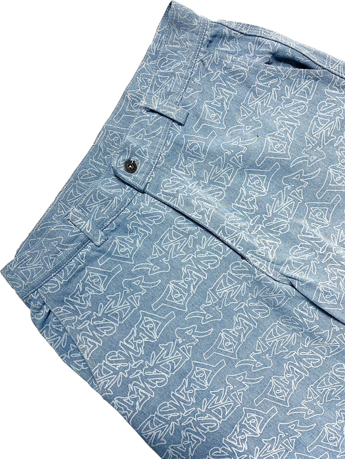 TAGG DENIM SHORT - LIGHT BLUE