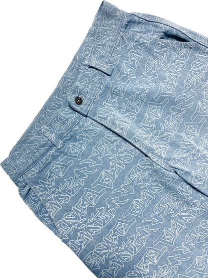 TAGG DENIM SHORT - LIGHT BLUE