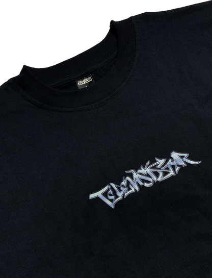 CHROME TAGG TEE - BLACK