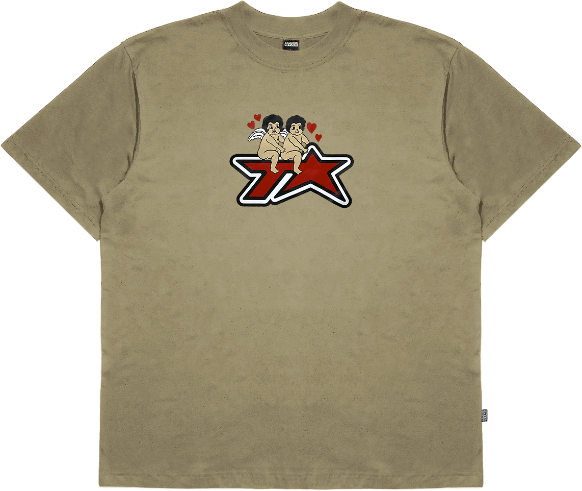 TVSTAR CUPID TEE - BEIGE