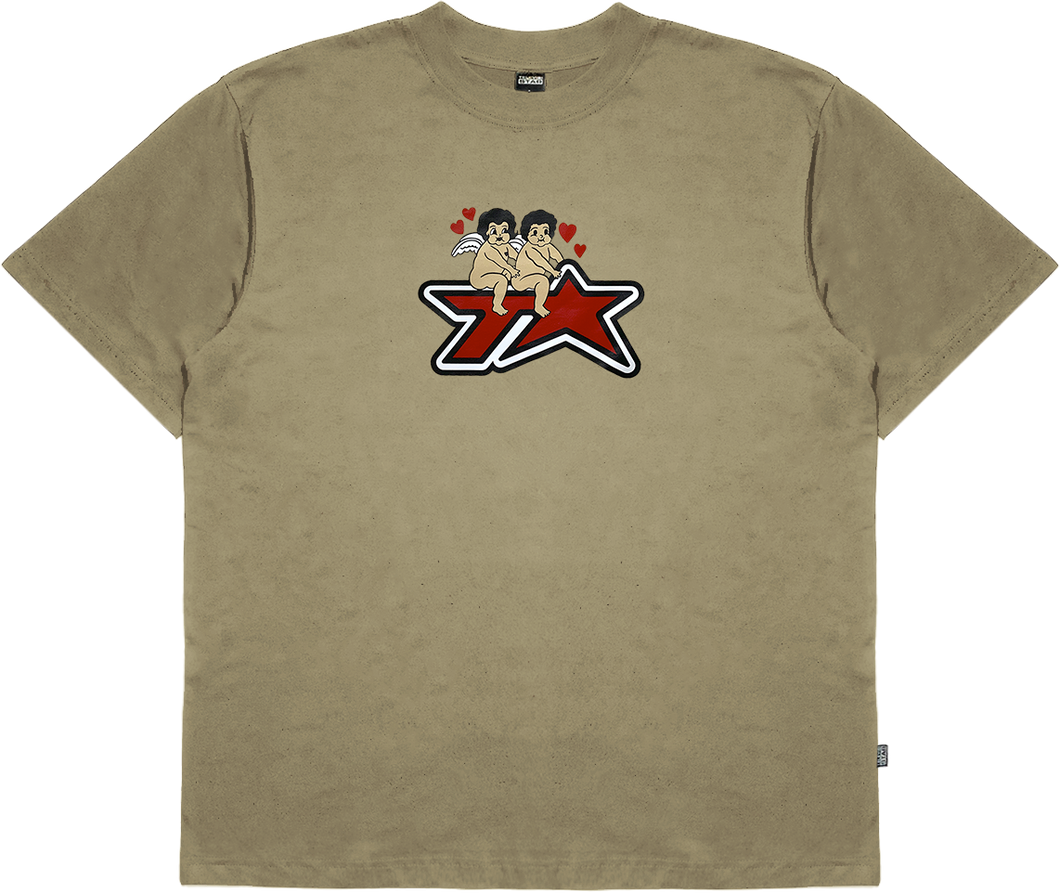 TVSTAR CUPID TEE - BEIGE