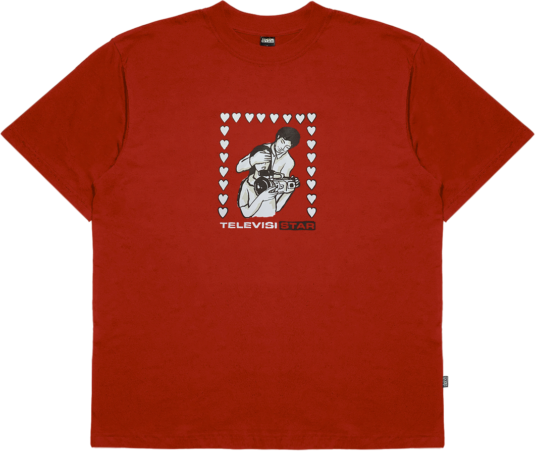 VX LOVE TEE - RED