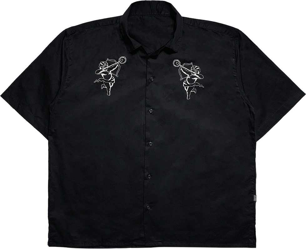 CUPID WORK SHIRT - BLACK