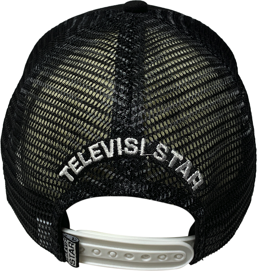 TVSTAR TRUCKER HAT - BLACK