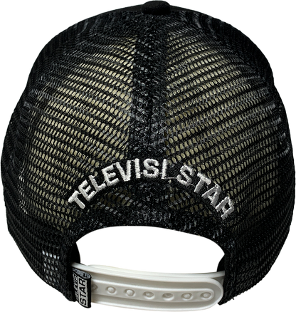 TVSTAR TRUCKER HAT - BLACK