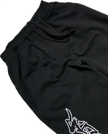 TAGG SWEAT PANT - BLACK