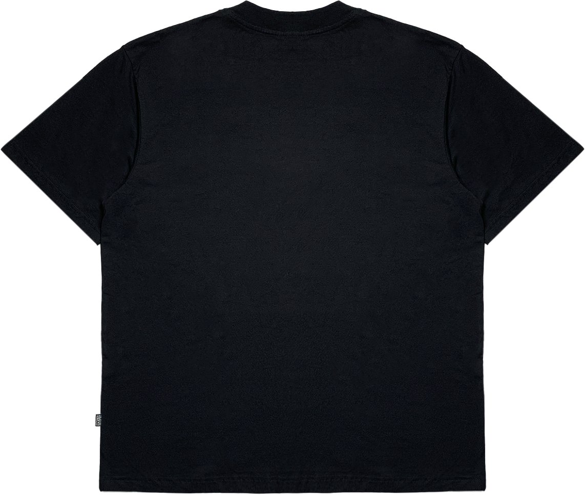 CHROME TAGG TEE - BLACK