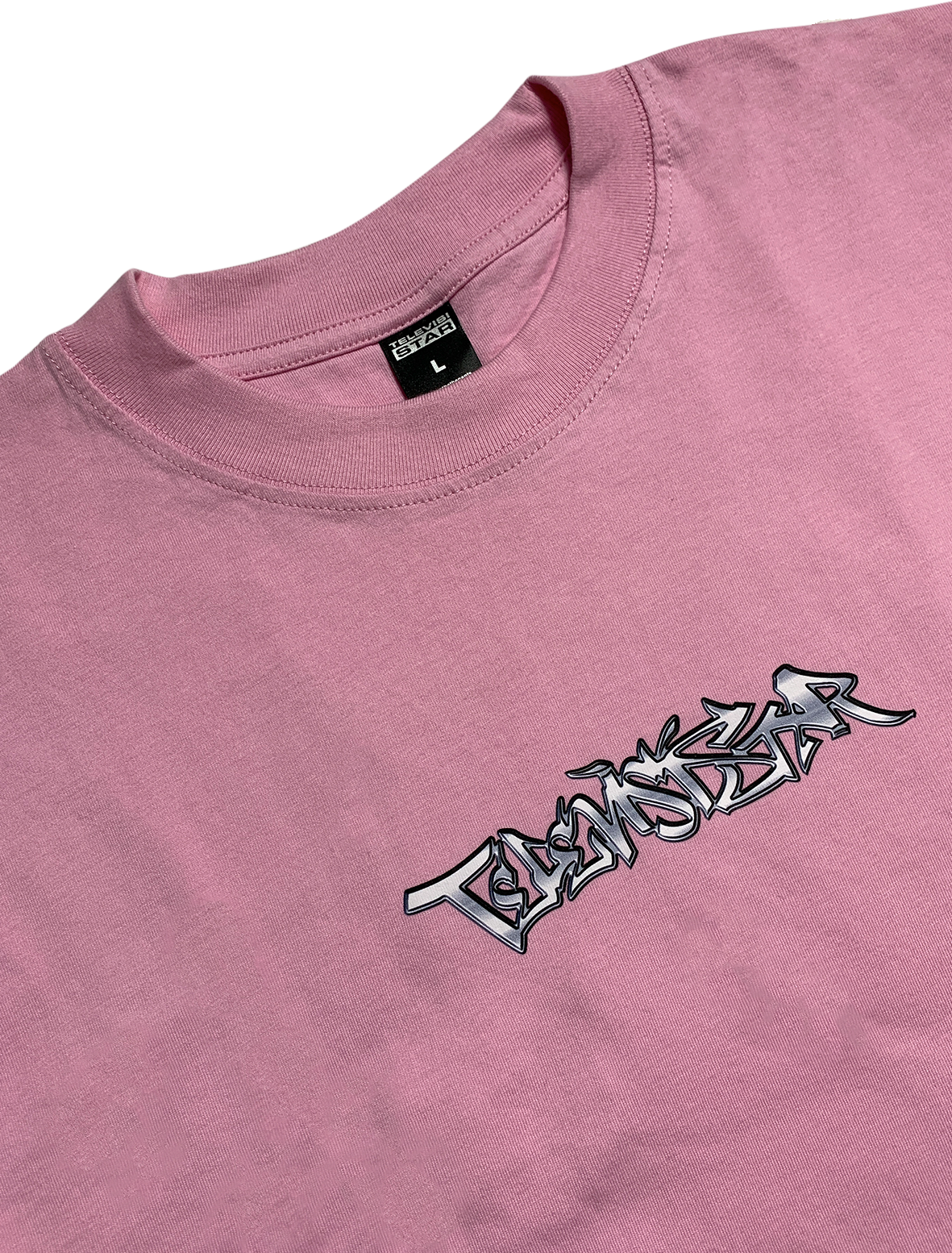 CHROME TAGG TEE - PINK