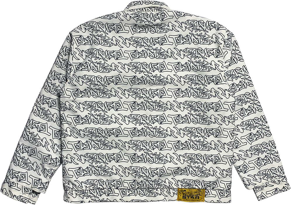 TAGG WORK JACKET - WHITE