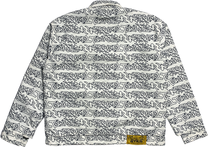 TAGG WORK JACKET - WHITE