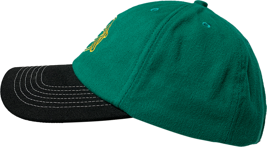 POLO HAT - GREEN/BLACK