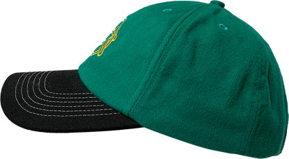 POLO HAT - GREEN/BLACK