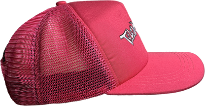 CHROME TAGG TRUCKER HAT - PINK