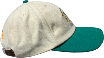 POLO HAT - BEIGE/GREEN