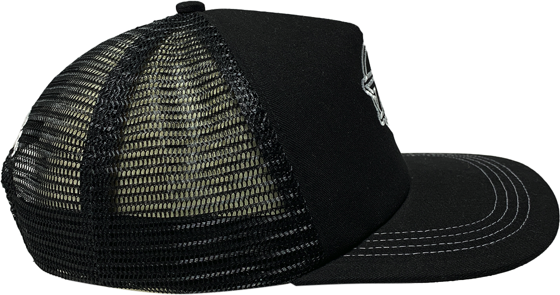 TVSTAR TRUCKER HAT - BLACK