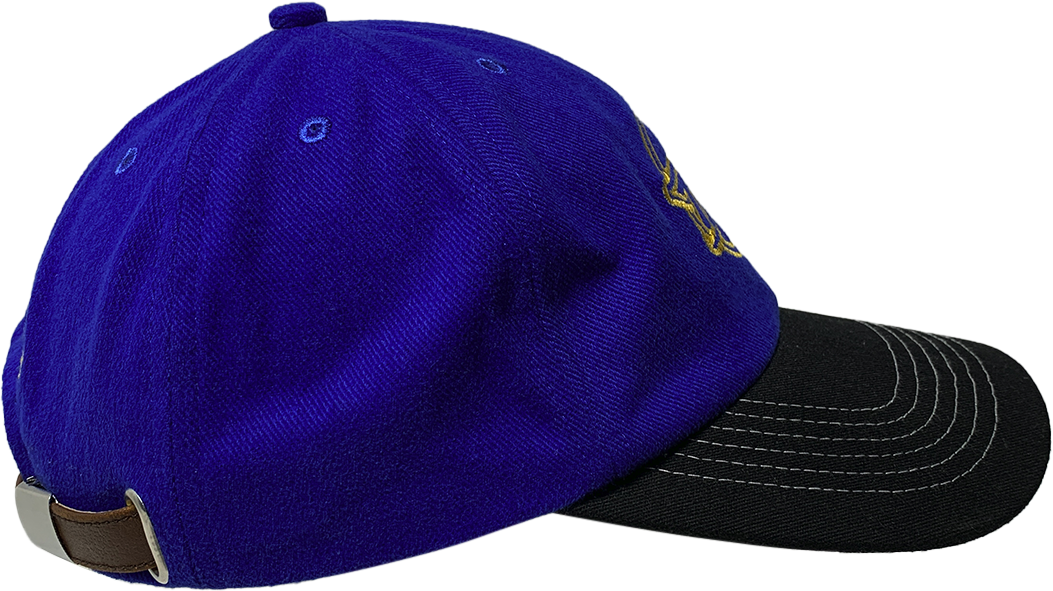 POLO HAT - BLUE/BLACK