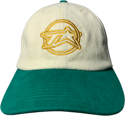 POLO HAT - BEIGE/GREEN