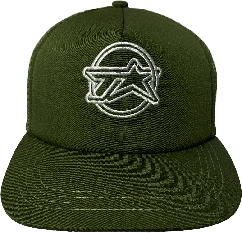 TVSTAR TRUCKER HAT - OLIVE