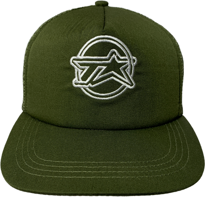 TVSTAR TRUCKER HAT - OLIVE